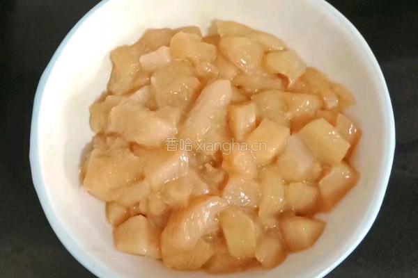 鸡丁炒毛豆米的做法图解6