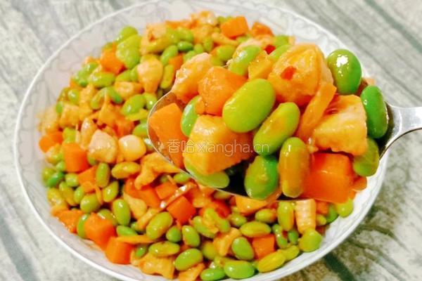 鸡丁炒毛豆米的做法图解18