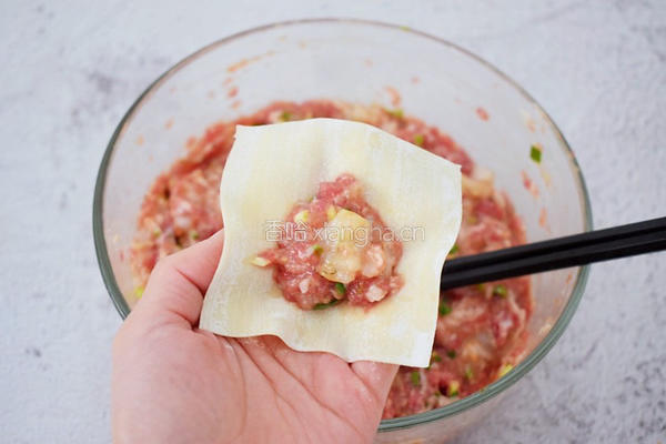 鲜虾猪肉馄饨的做法图解11