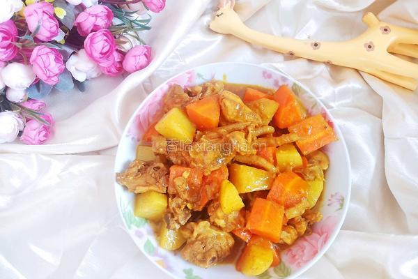 咖喱土豆鸡块的做法图解15