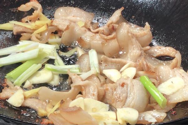 五花肉炒荷兰豆的做法图解12