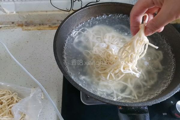 香菇肉酱拌面的做法图解17