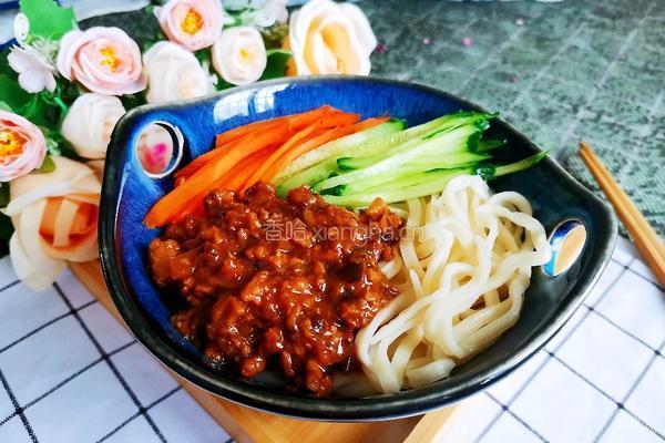 香菇肉酱拌面的做法图解21
