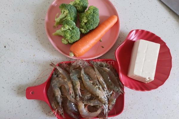 鲜虾蔬菜饼的做法图解1