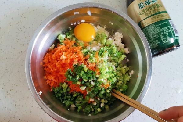 鲜虾蔬菜饼的做法图解8