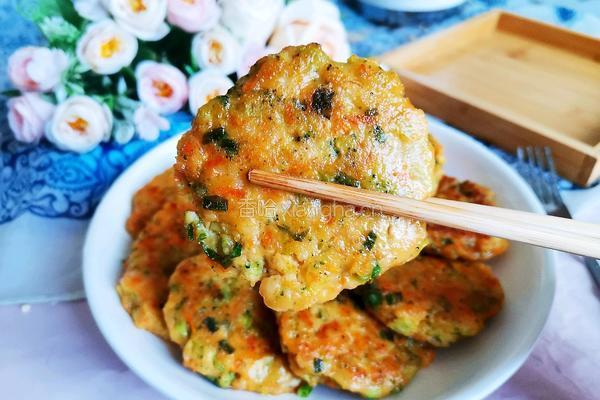 鲜虾蔬菜饼的做法图解17
