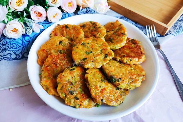 鲜虾蔬菜饼的做法图解19