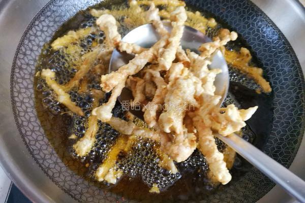 酥炸海鲜菇的做法图解10