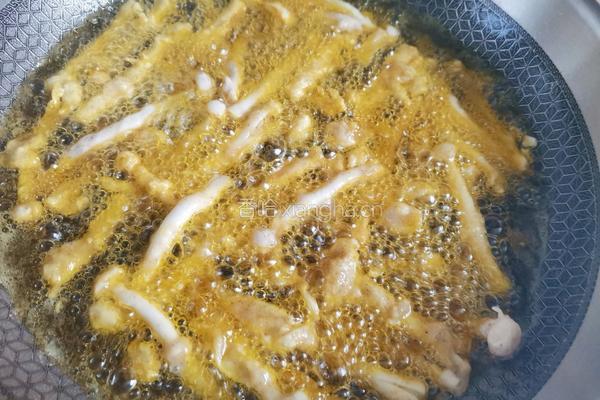 酥炸海鲜菇的做法图解9
