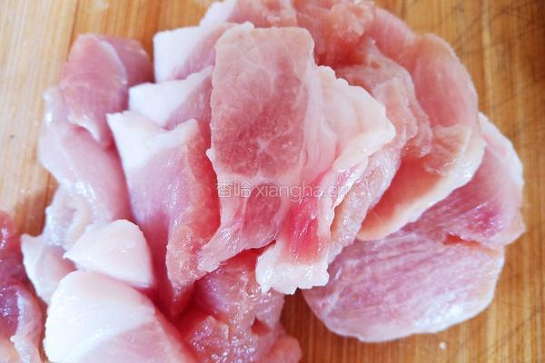 荷兰豆炒肉的做法图解3