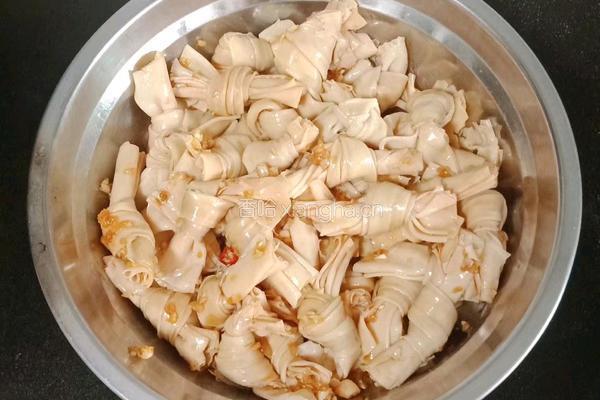 凉拌豆结的做法图解11