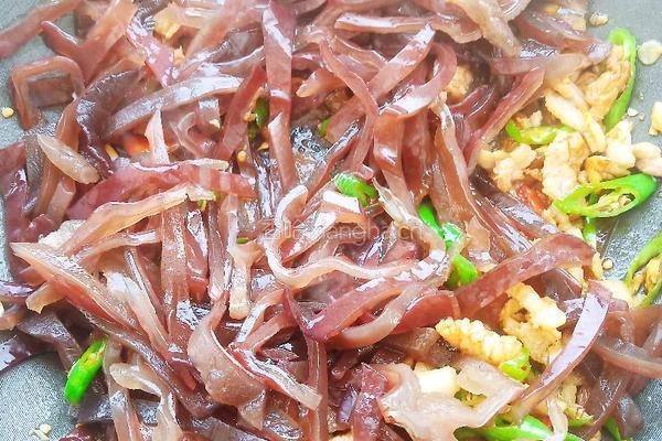 毛木耳炒肉的做法图解11