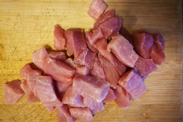 菠萝咕噜肉的做法图解3