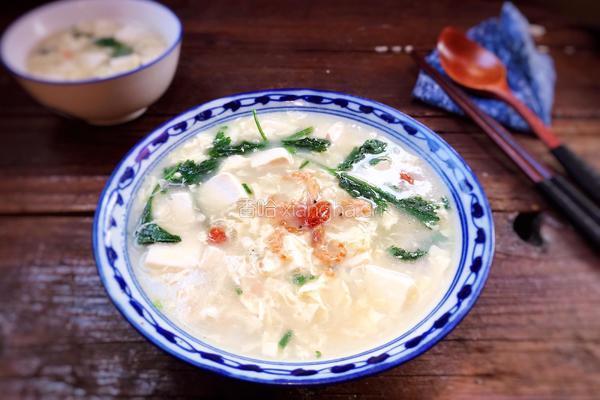 鸡蛋豆腐汤的做法图解15