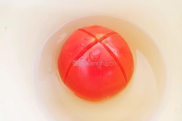 番茄鸡蛋面疙瘩汤的做法图解3