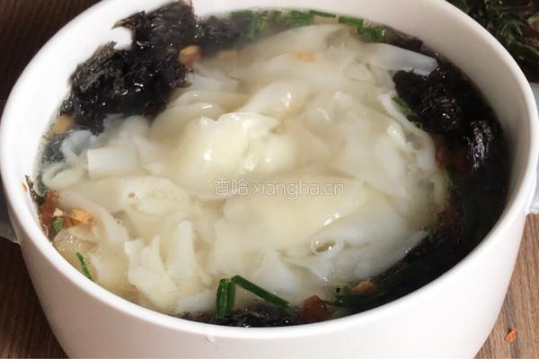 饺子皮面汤的做法图解9