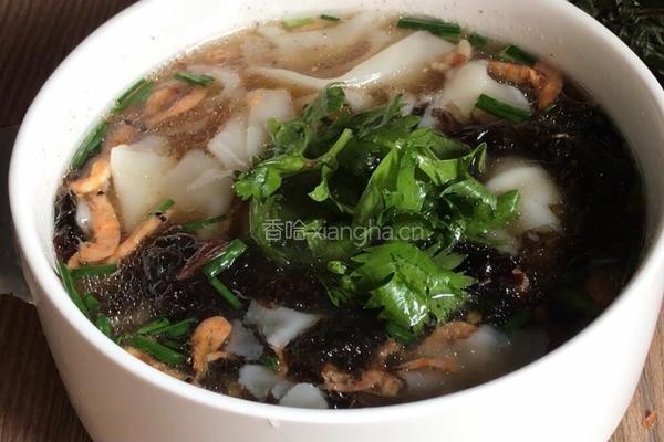 饺子皮面汤的做法图解10