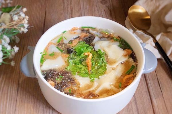 饺子皮面汤的做法图解12