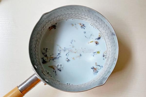 梦幻星空双层布丁的做法图解8
