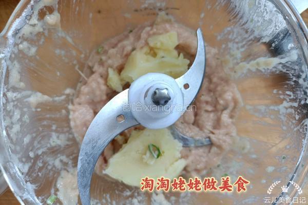 鸡肉蔬菜肠的做法图解5