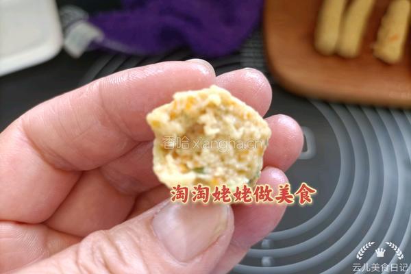 鸡肉蔬菜肠的做法图解13