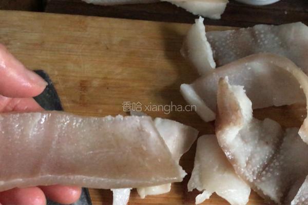 泡椒猪皮的做法图解4