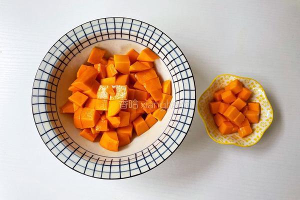 椰香芒果双层布丁的做法图解3