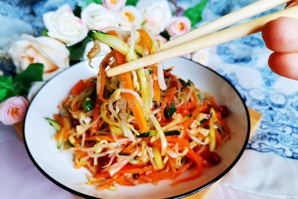 炝拌绿豆芽的做法图解15