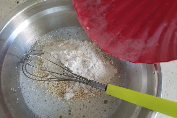蛋白芝麻薄脆的做法图解6