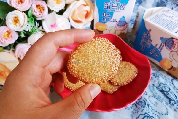 蛋白芝麻薄脆的做法图解10