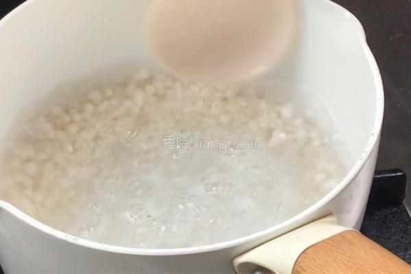 黄瓜冰粉西米露的做法图解8