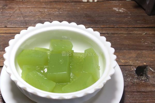 黄瓜冰粉西米露的做法图解15