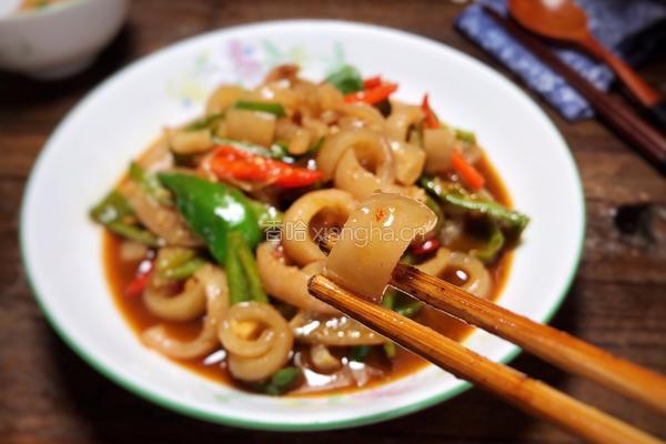 家常炒猪皮的做法图解15