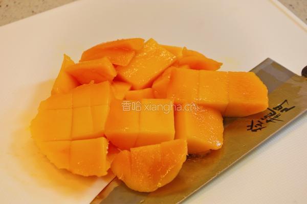 手残党零失误~芒果小布丁的做法图解5