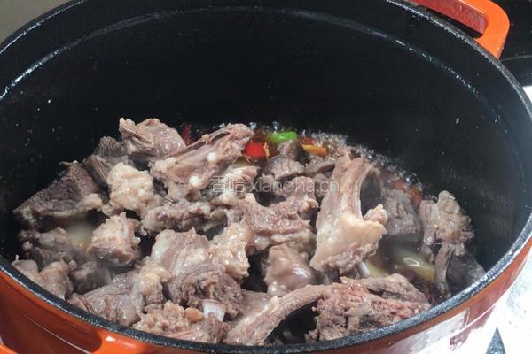 萝卜炖羊肉的做法图解12
