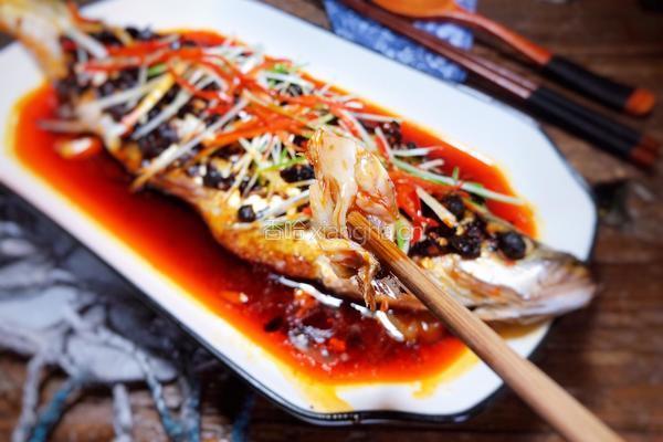 豆豉蒸白刁的做法图解10