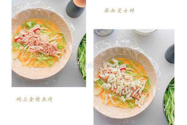 金枪鱼鸡蛋菜包—餐桌上的夏日限定的做法图解4