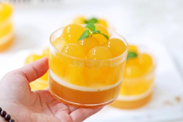 橙子布丁的做法图解18