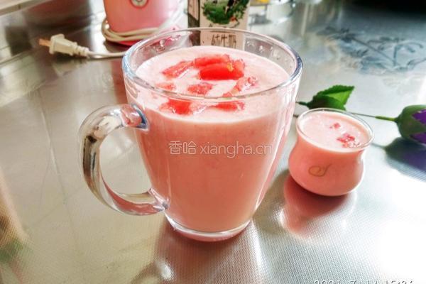 西瓜奶昔的做法图解10