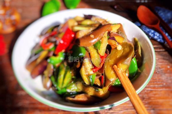 原始青椒炒茄子的做法图解12