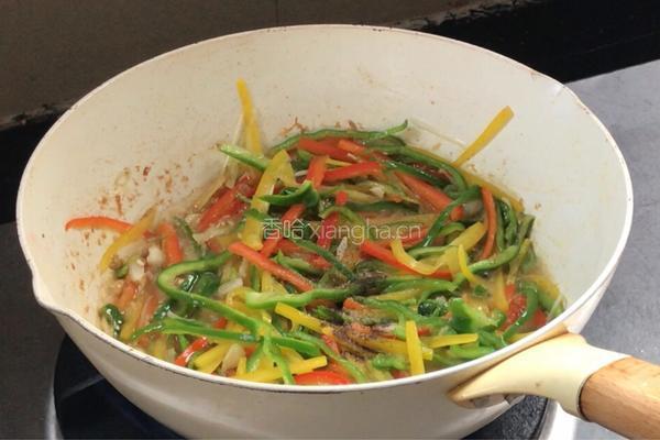 甜椒肉丝的做法图解11