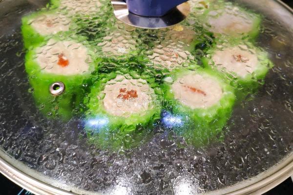 广东清热下火の酿苦瓜的做法图解14