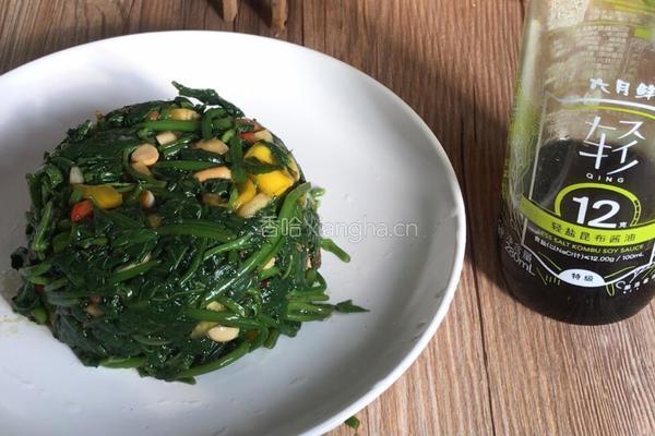 轻食红薯叶的做法图解14