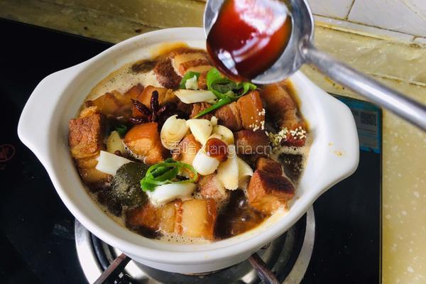 砂锅红烧肉炖豆腐的做法图解18
