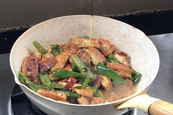 青椒炒豆腐的做法图解15