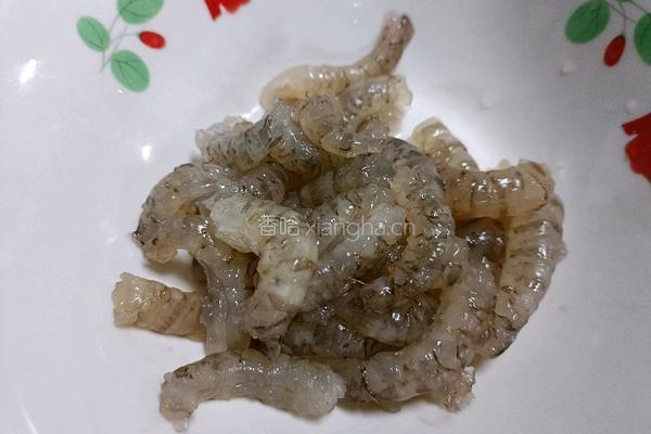 虾仁腐皮卷的做法图解4