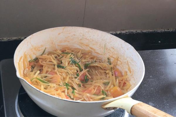 番茄炒土豆丝的做法图解19