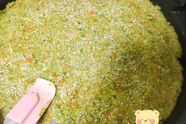 蔬菜饼宝宝辅食的做法图解6