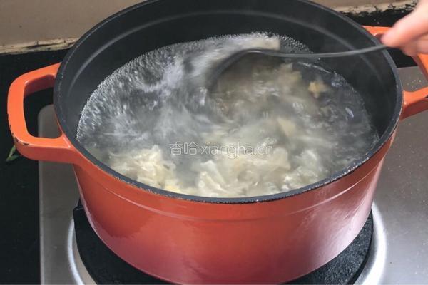 银耳双米粥的做法图解5