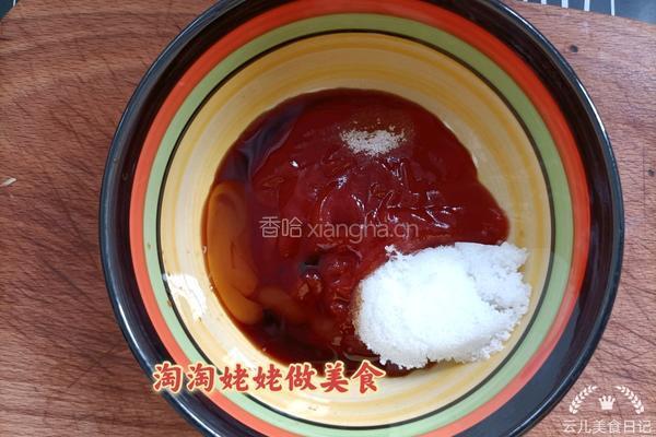 番茄翡翠虾球家常做法的做法图解4